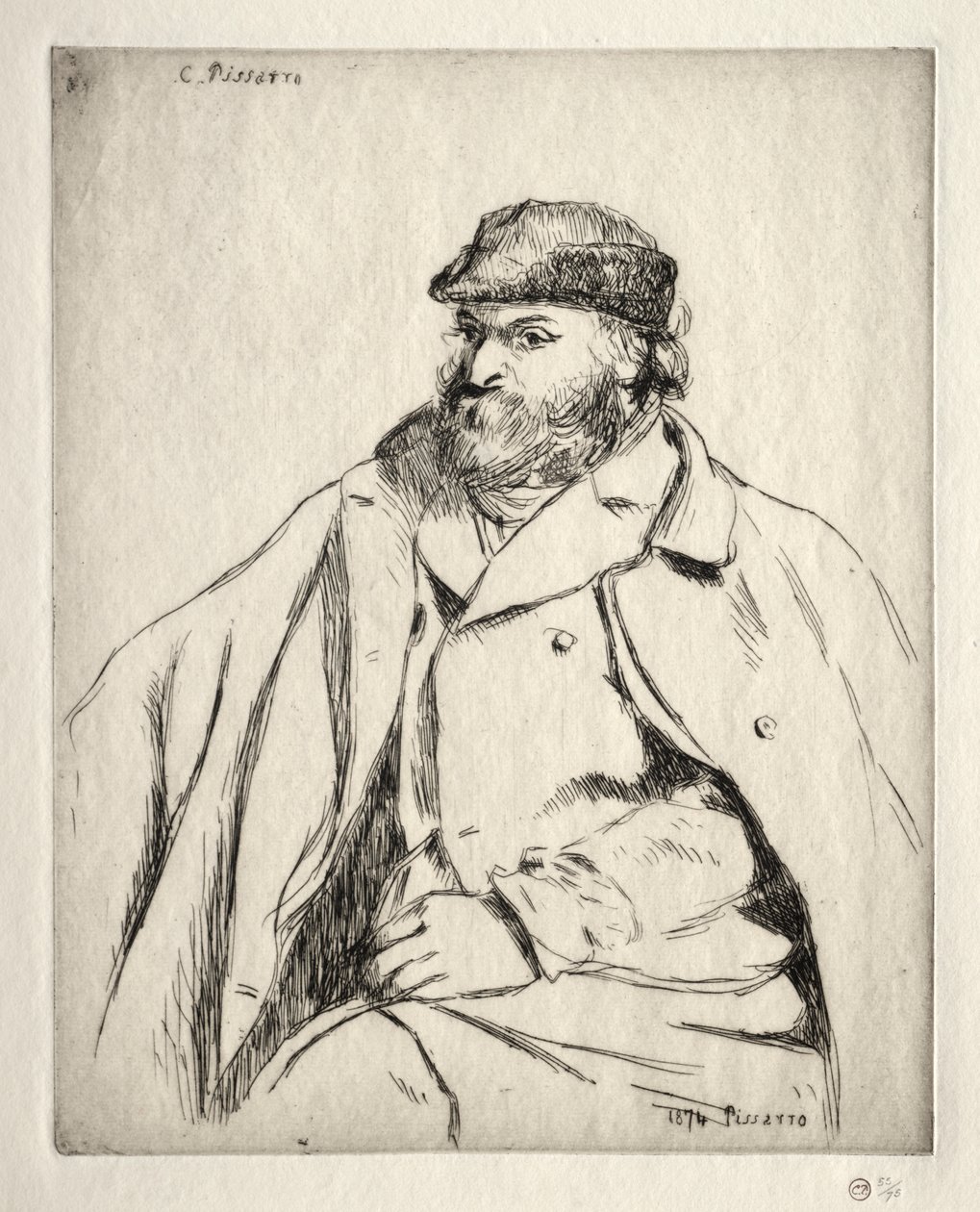 Paul Cézanne de Camille Pissarro