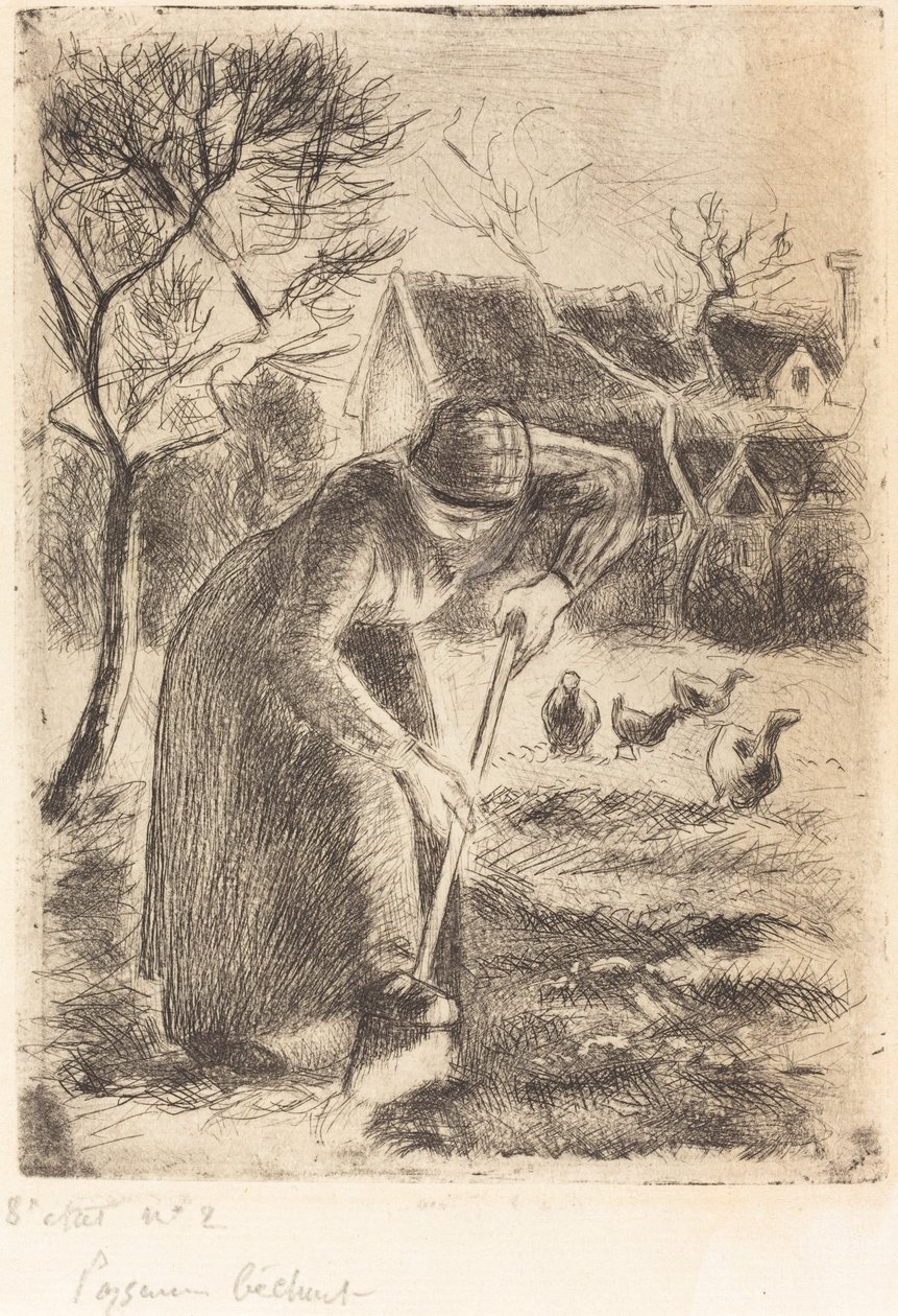 Trabalho Camponês de Camille Pissarro
