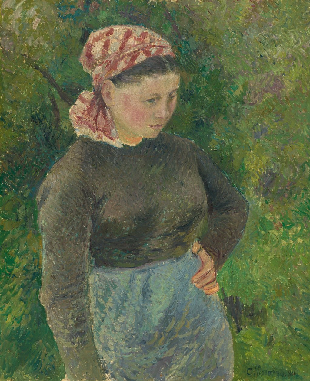 Camponesa de Camille Pissarro