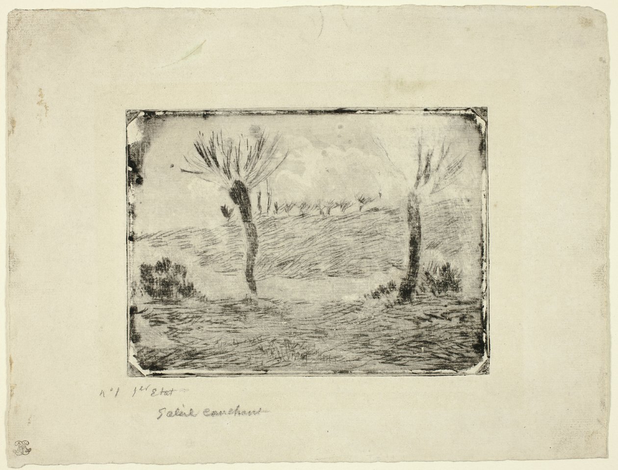 Sol Poente de Camille Pissarro