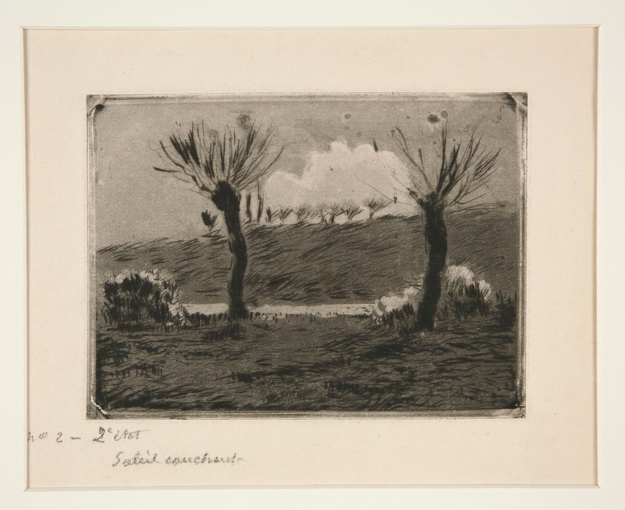 Sol Poente de Camille Pissarro