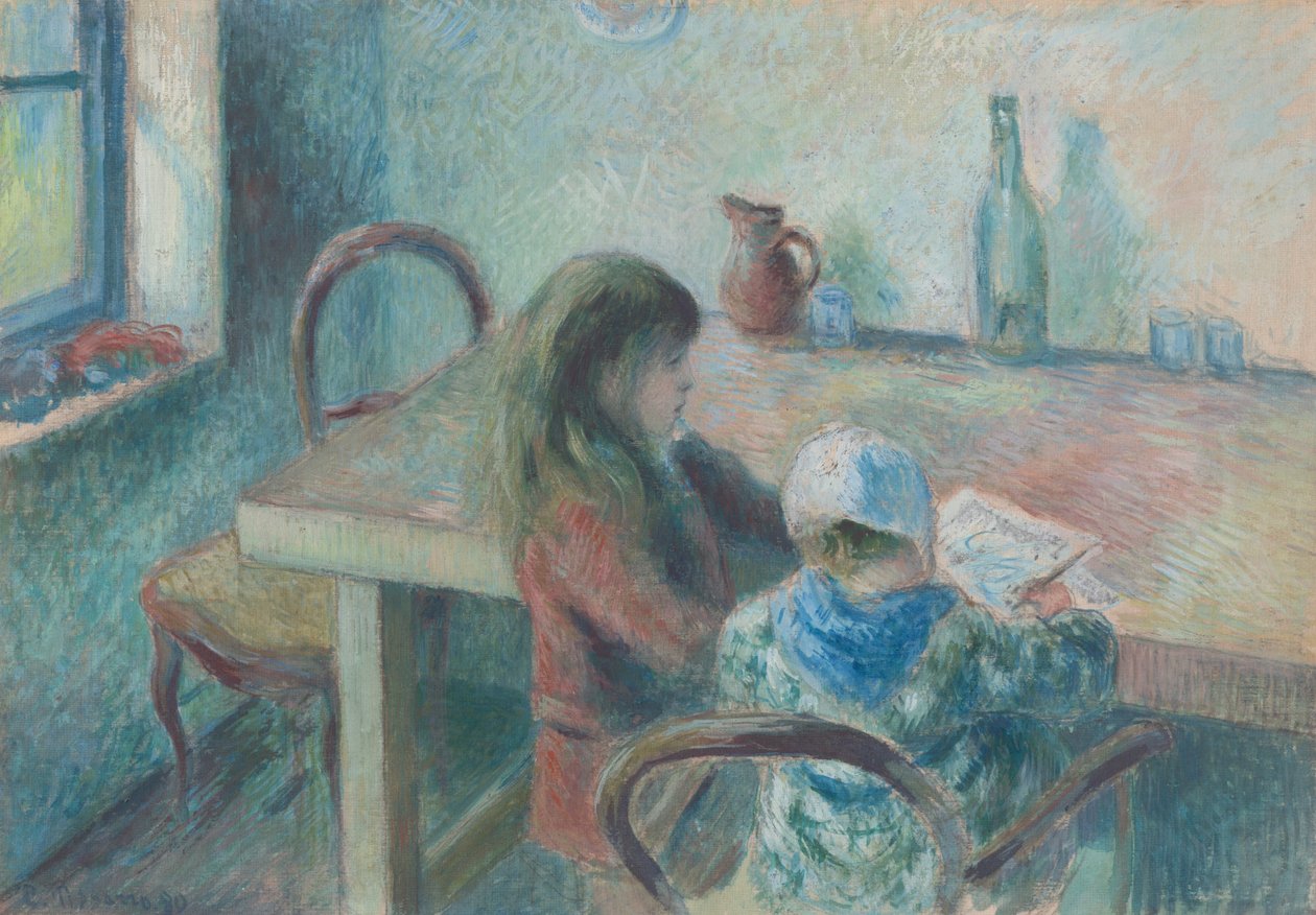 As crianças de Camille Pissarro