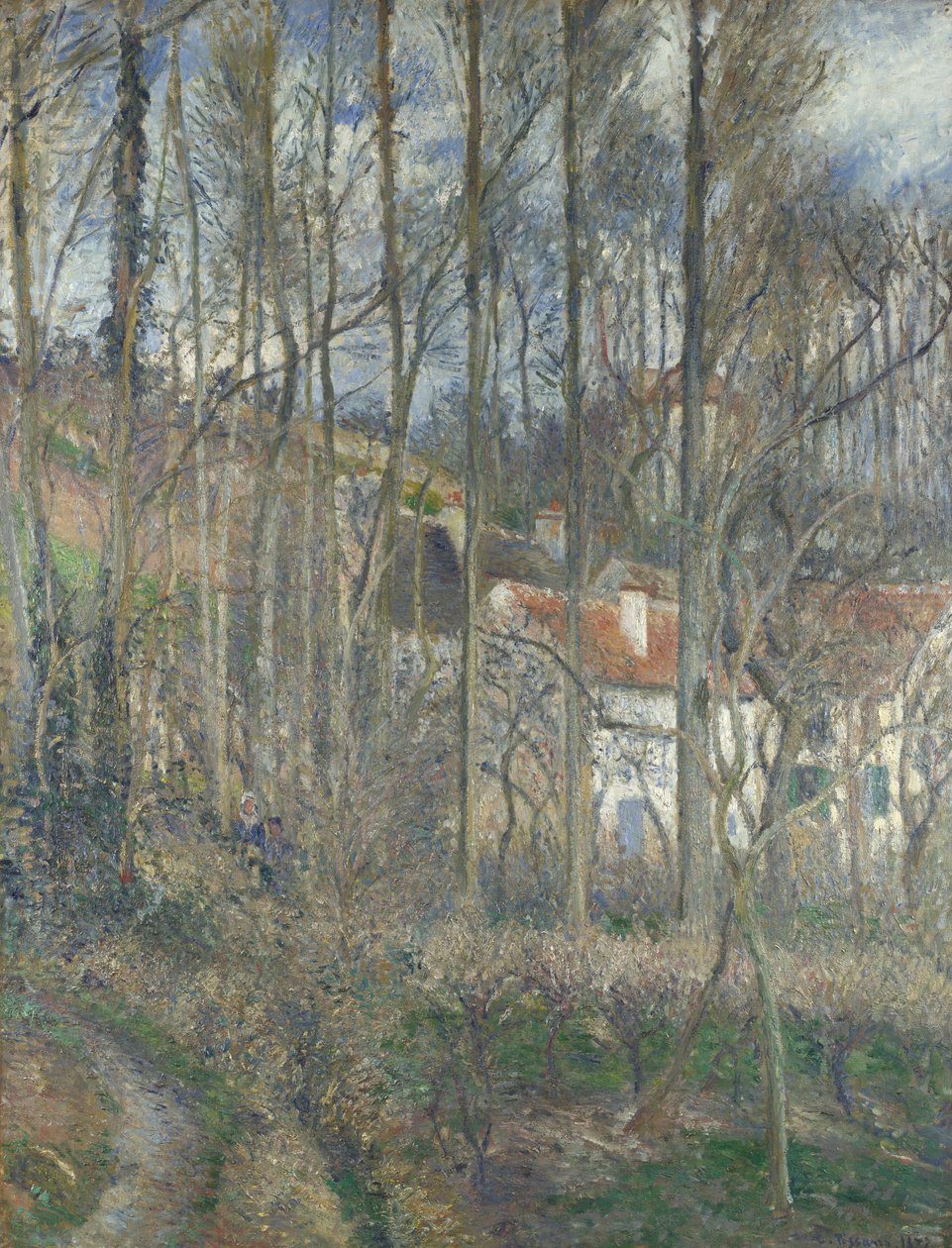 A Côte des Bœufs em L&39;Hermitage de Camille Jacob Pissarro