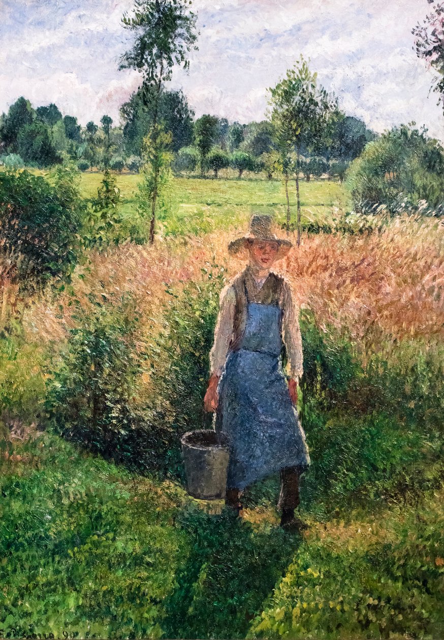 O jardineiro de Camille Pissarro