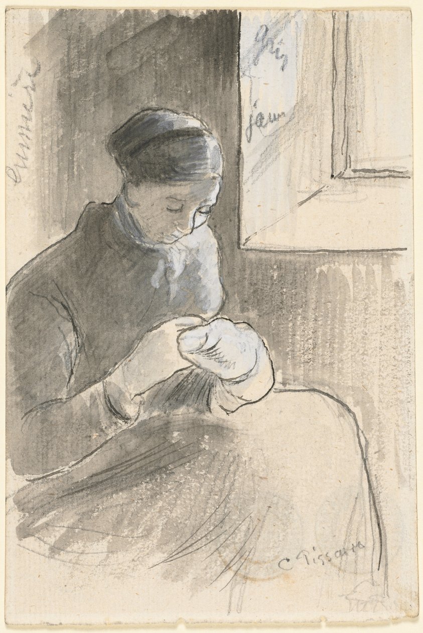 O Reparador de Camille Pissarro