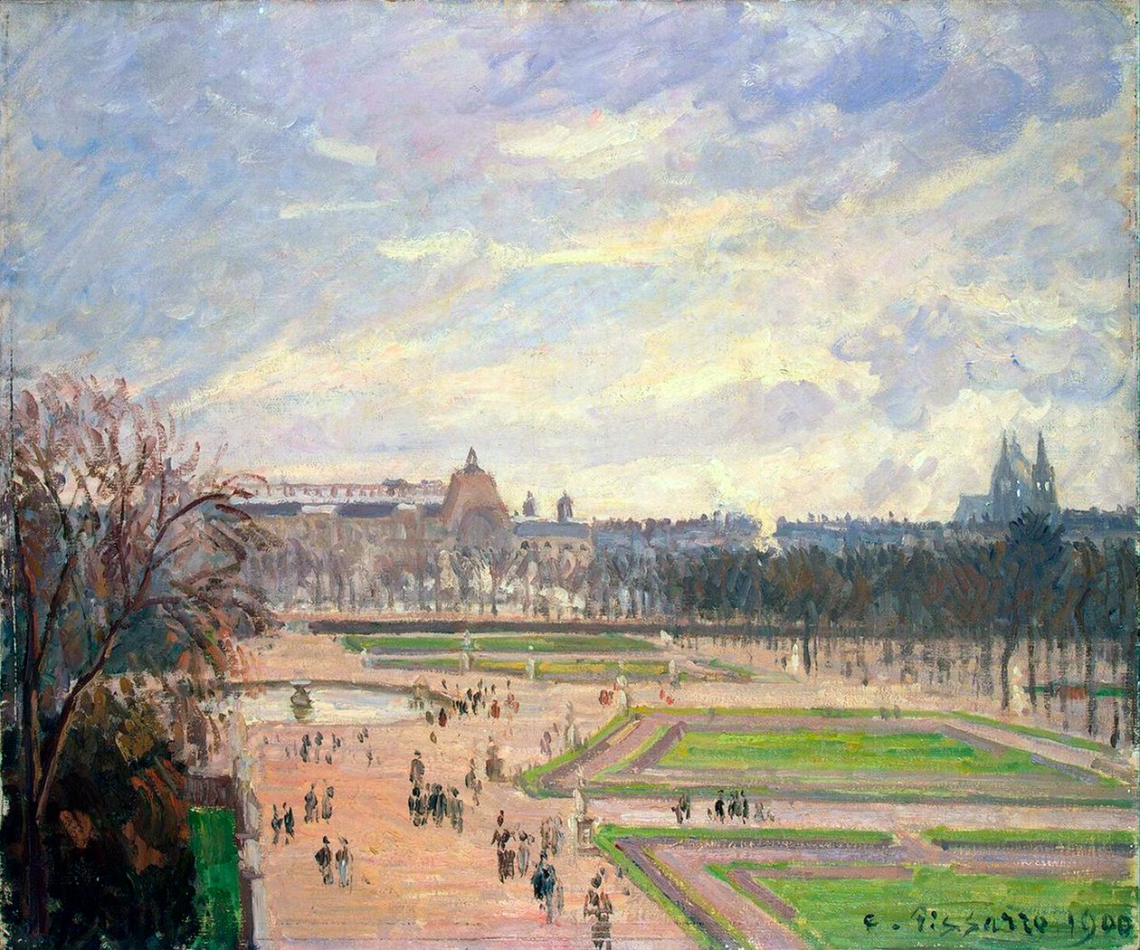 Os Jardins das Tulherias