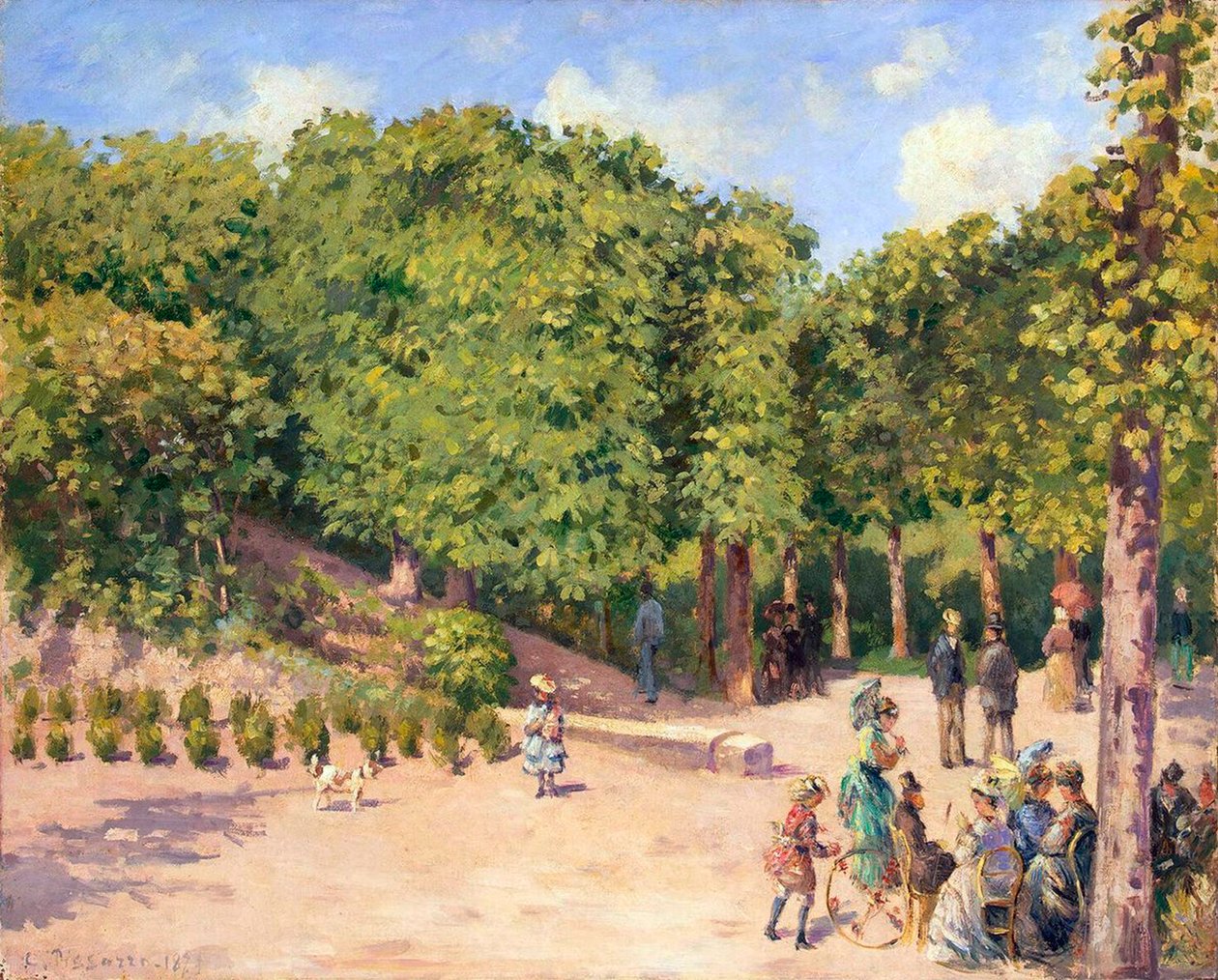 Parque da Cidade em Pontoise