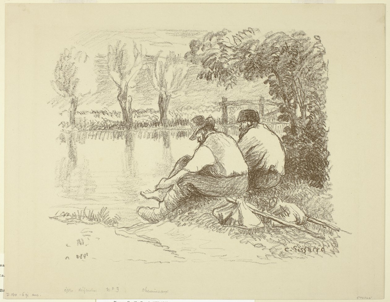 Vagabundas de Camille Pissarro