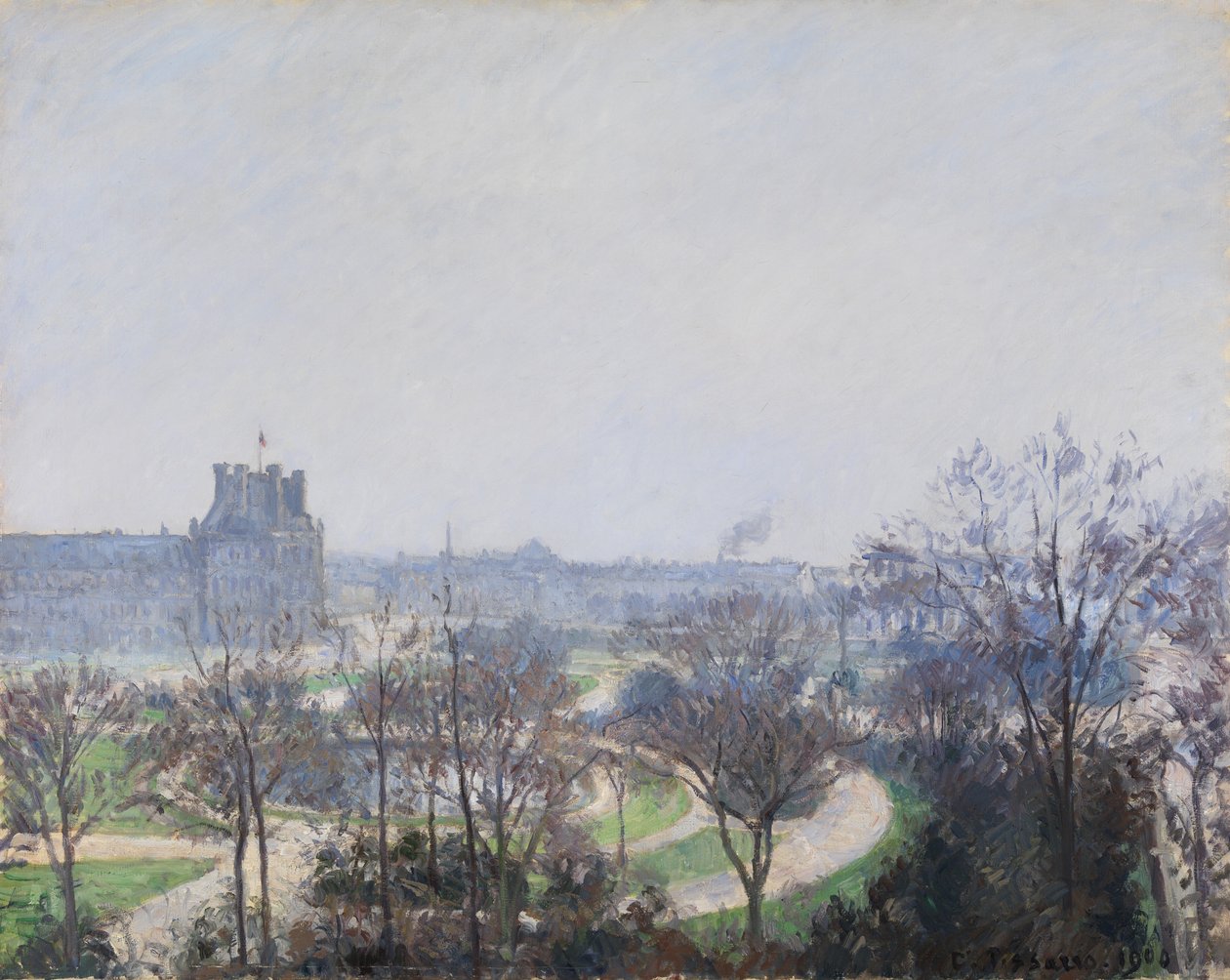 Jardins das Tuileries de Camille Pissarro