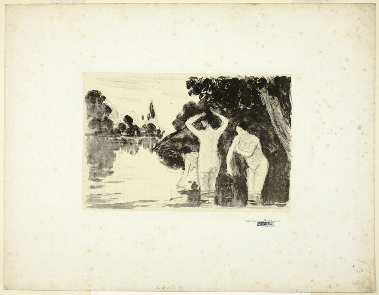 Banho Feminino: Dia de Camille Pissarro