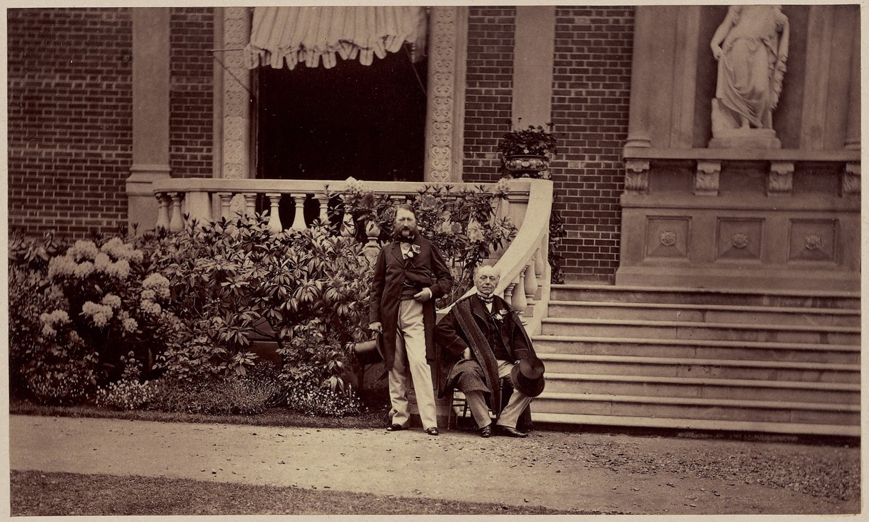 Sua Alteza Real o Príncipe Auguste de Saxe Cobourg Gotha de Camille Silvy