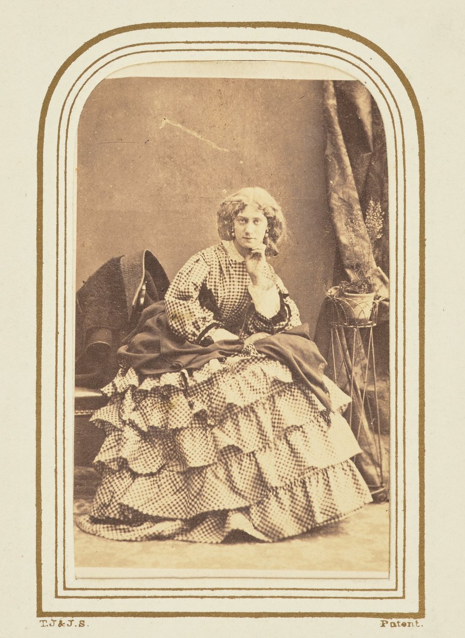 [Rose Leclerq (1845 - 1899), atriz] de Camille Silvy