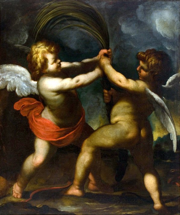 Eros e Anteros de Camillo Procaccini