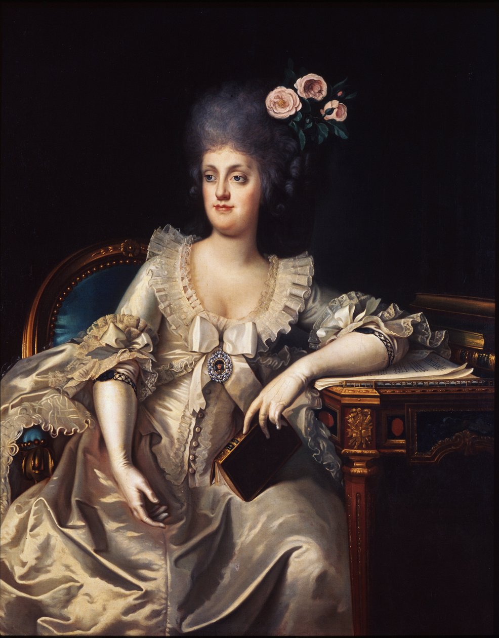 Retrato de Mary Carolina da Áustria de Camillo Landini