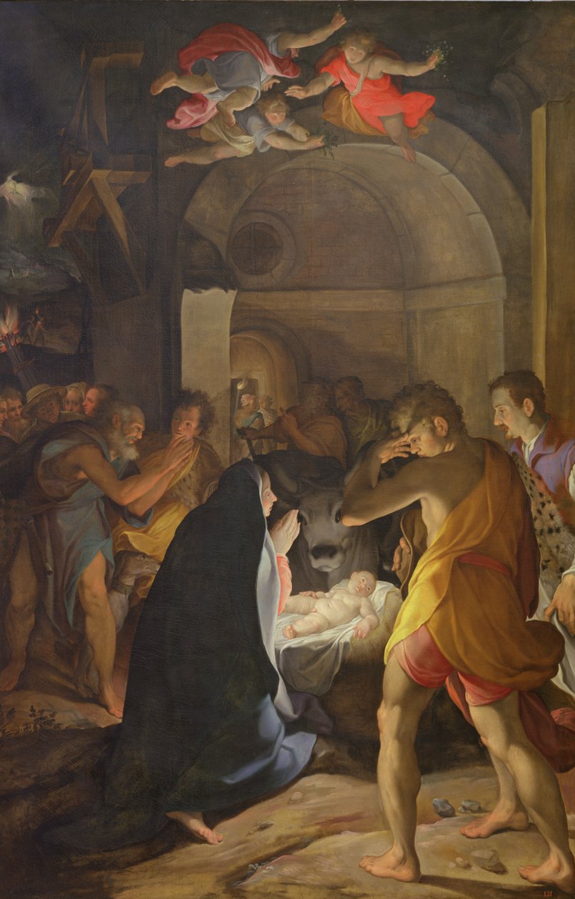 Adoração dos Pastores de Camillo Procaccini