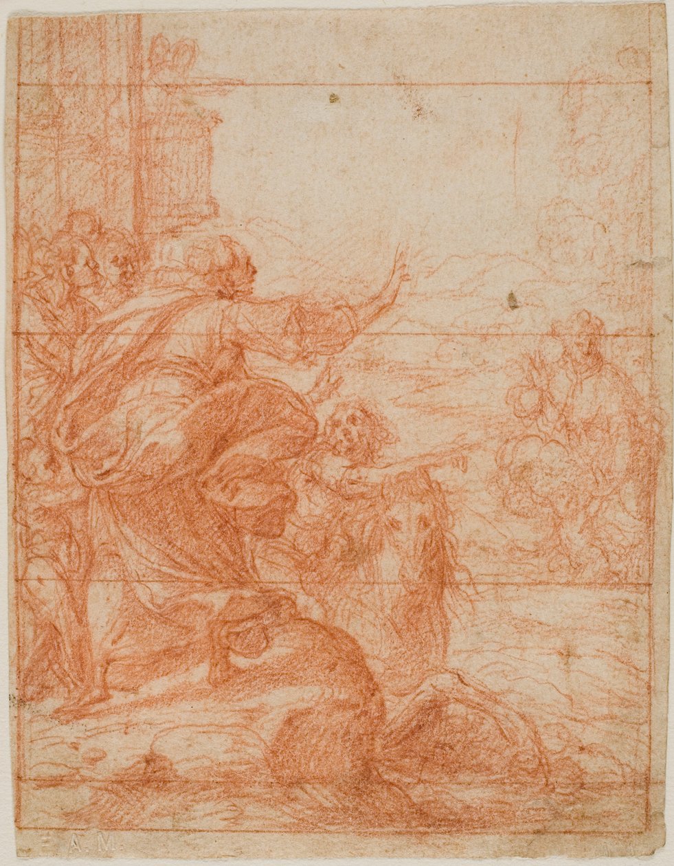 O Milagre do Rio Ticino de Camillo Procaccini