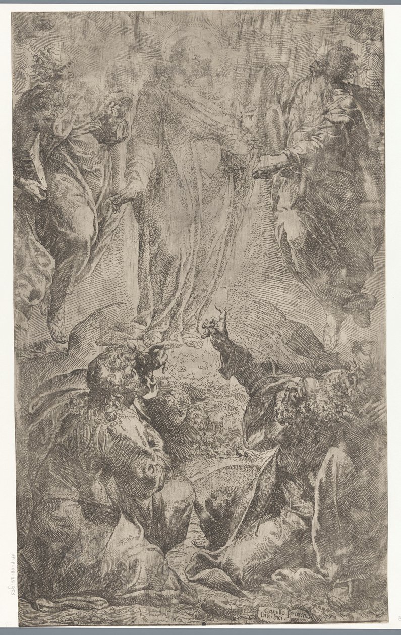 Transfiguração de Cristo no Monte Tabor de Camillo Procaccini