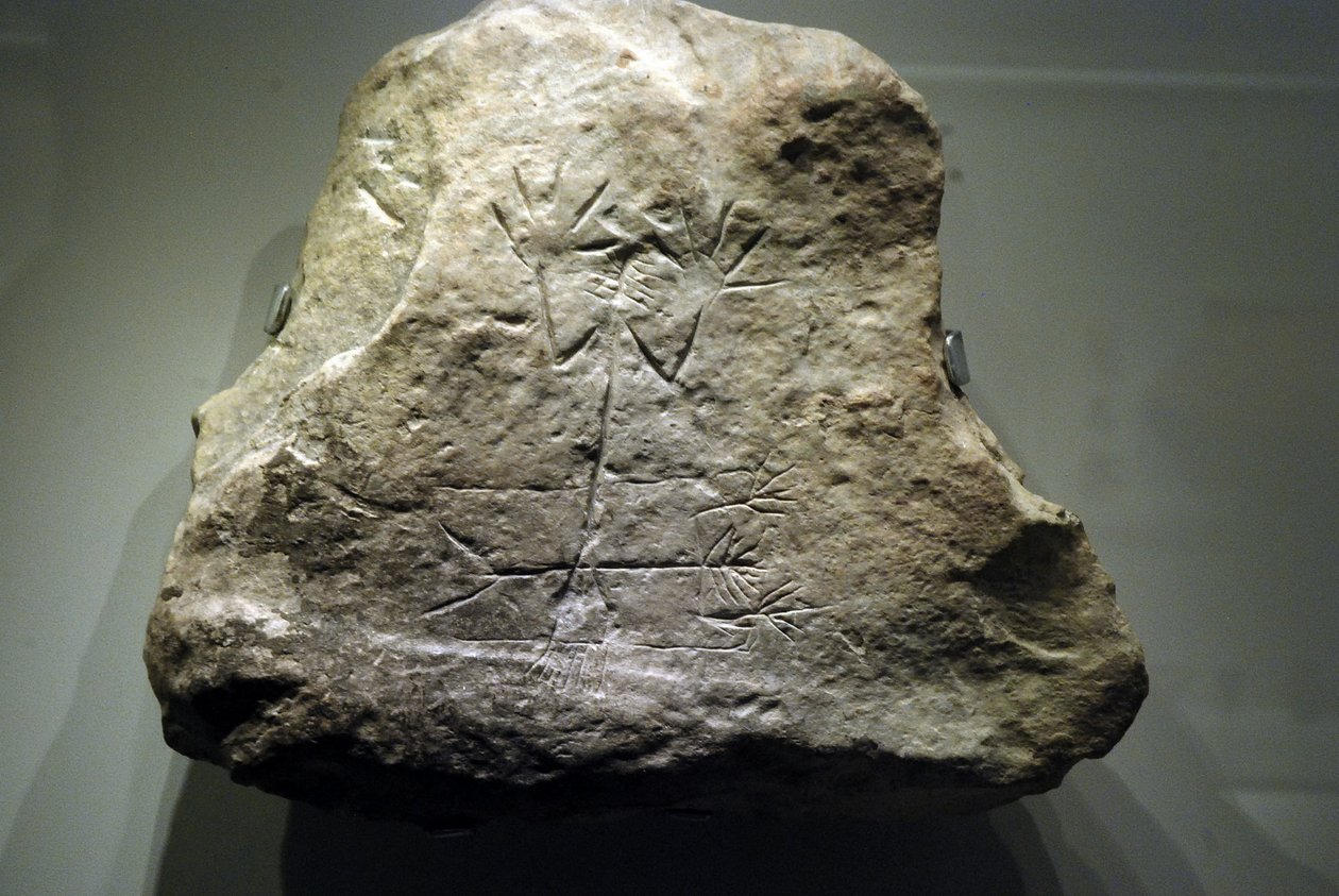 Arad escultura do deus Tamuz, c.3000-2650 aC de Canaanite