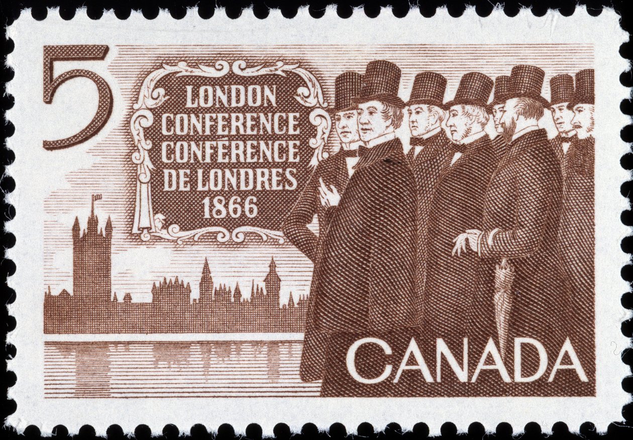 Selo canadense na Conferência de Londres de Canadian School