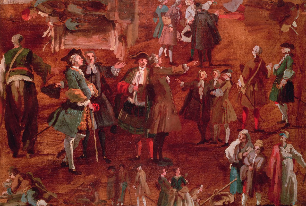 Figura Estudos de Giovanni Antonio Canal