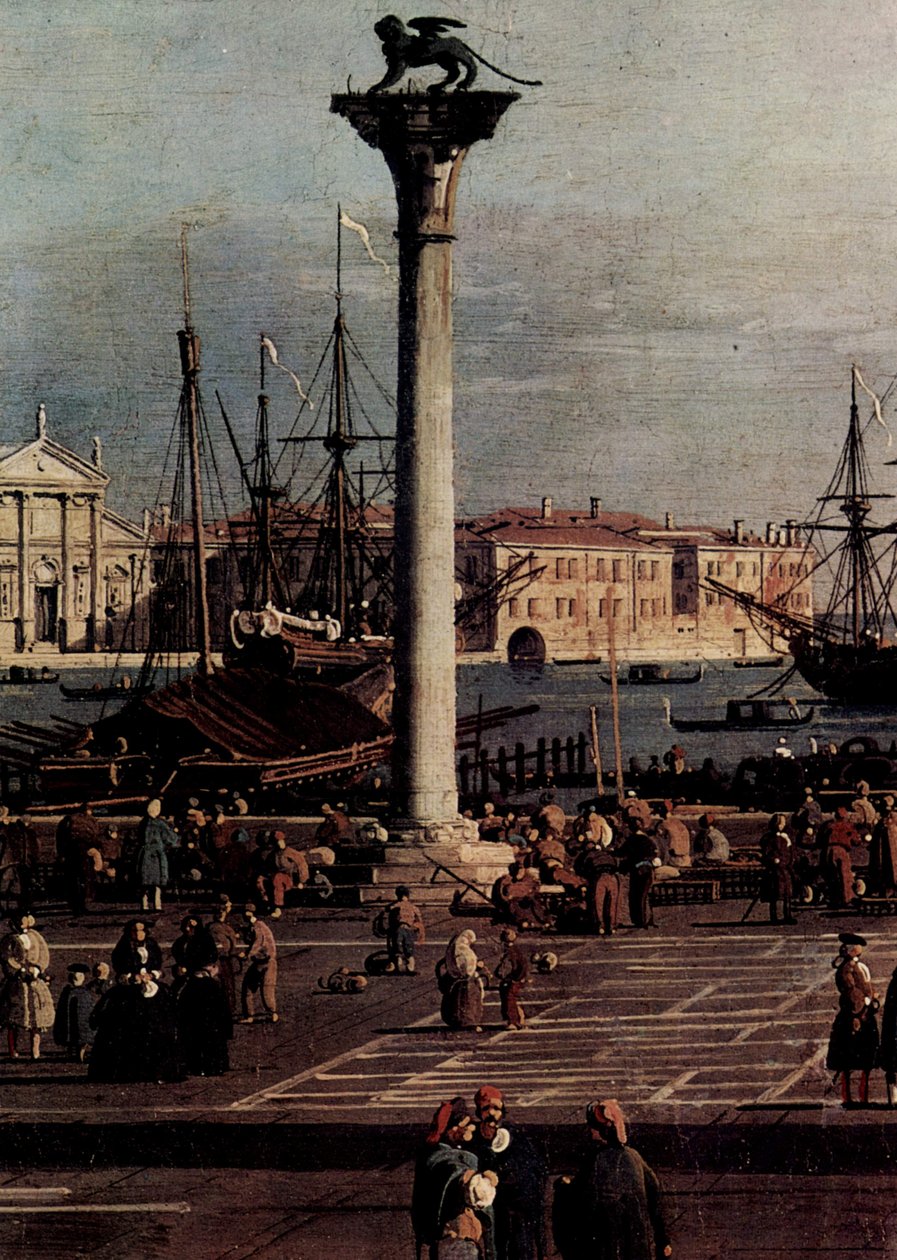 O Piazzettadetail de Giovanni Antonio Canal