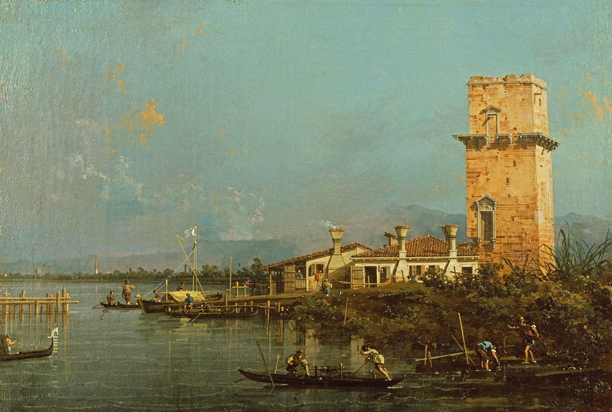 A torre de Malghera de Giovanni Antonio Canal
