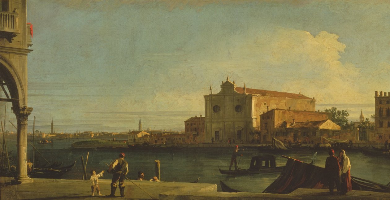 A Igreja de São Giovanni dei Battuti, Murano de Giovanni Antonio Canal