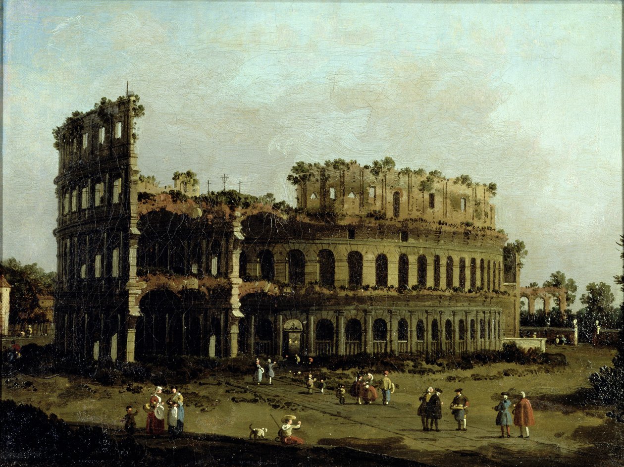 O Coliseu de Giovanni Antonio Canal