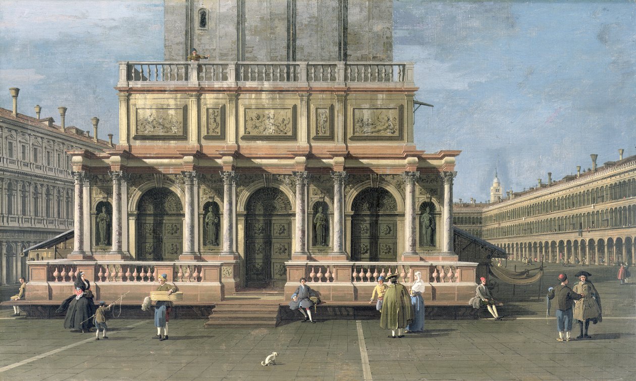 O Loggetta, Veneza de Giovanni Antonio Canal