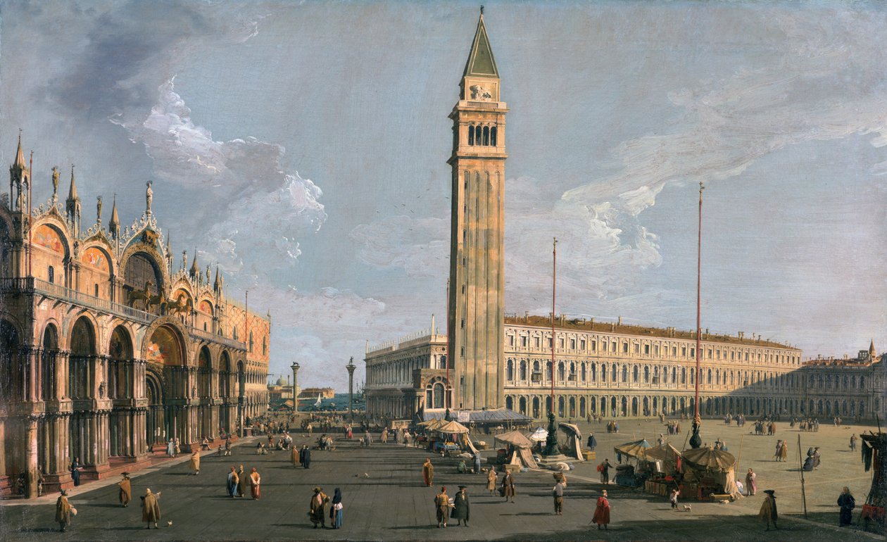 Em direção a St.Mark&39;s de Giovanni Antonio Canal