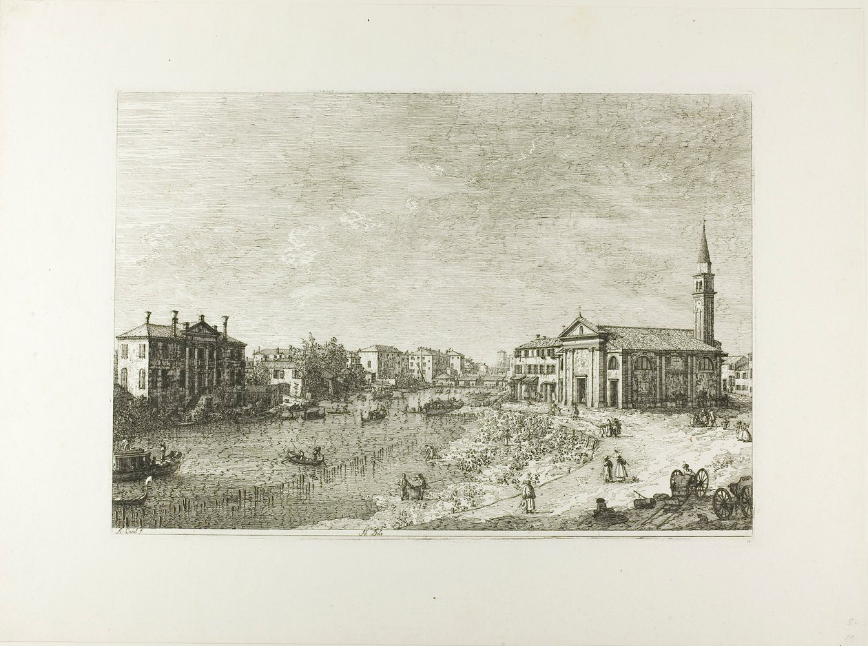 Al Dolo, de Vedute de Canaletto