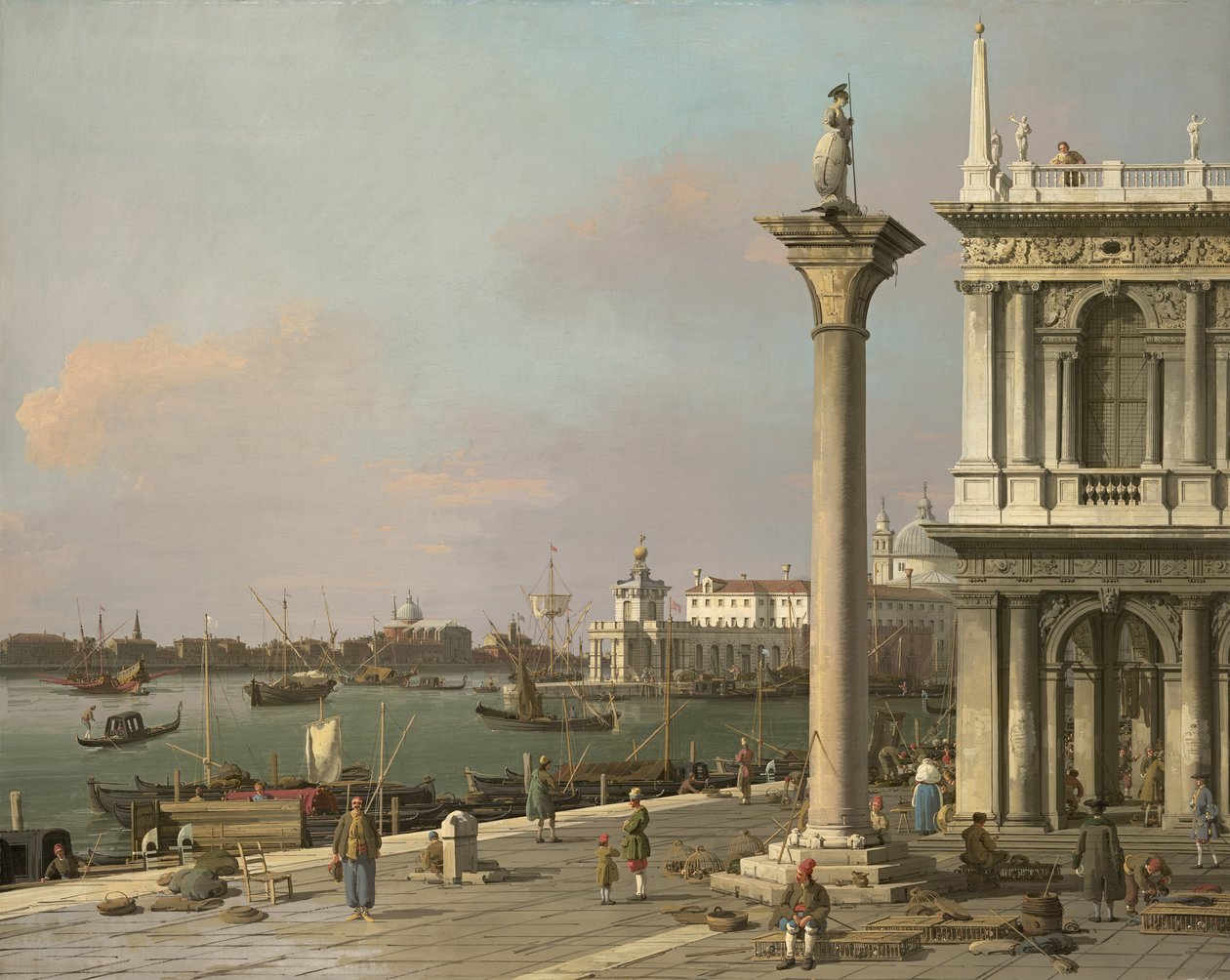Bacia de São Marcos: Da Piazzetta de Canaletto