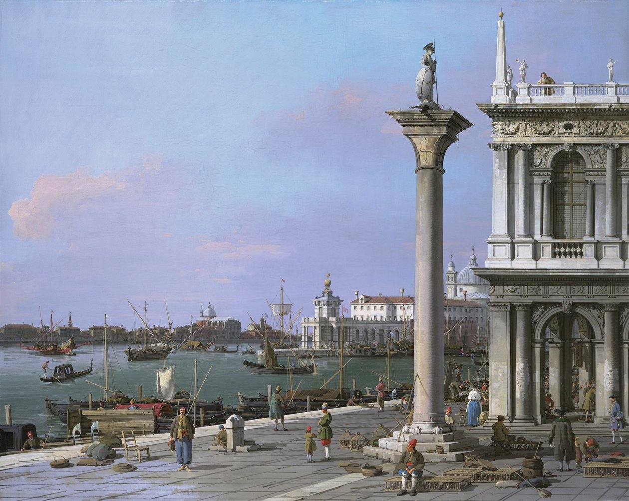 Bacia de São Marcos: Da Piazzetta de Canaletto