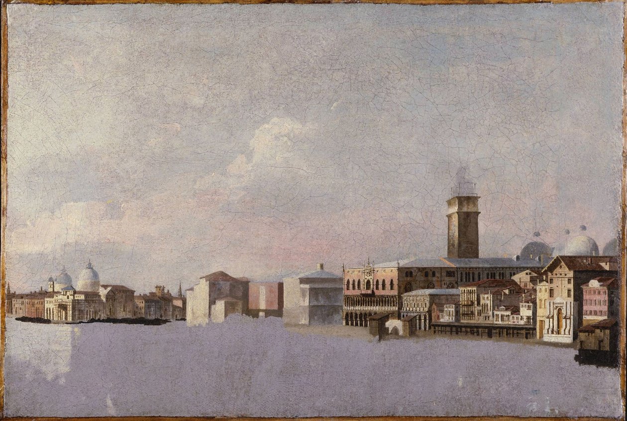Entrada do Grande Canal, Veneza de Canaletto