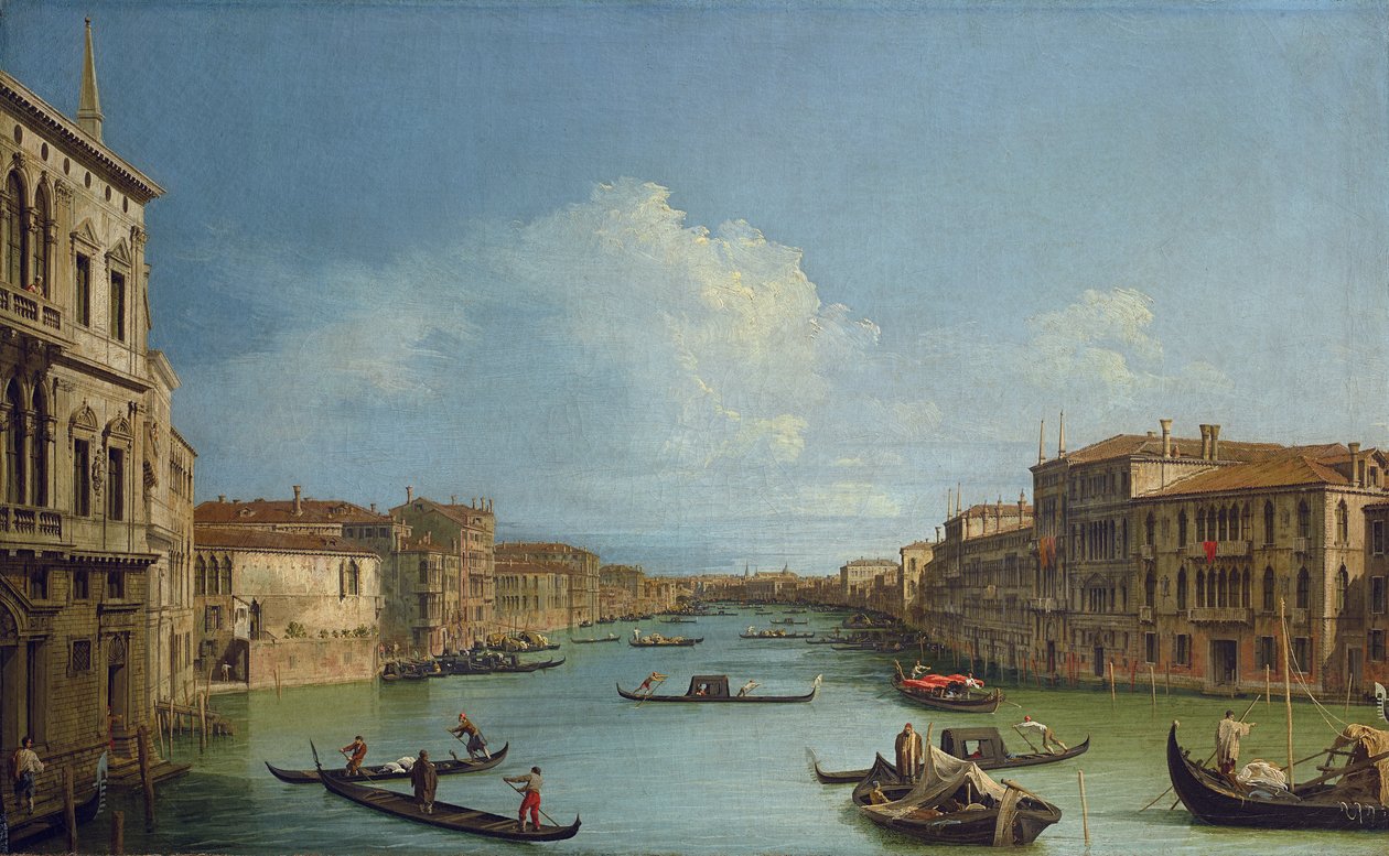 Italiano: O Grande Canal visto do Ca
