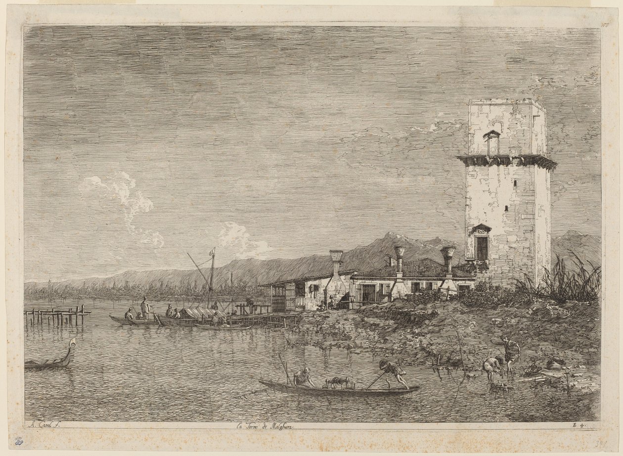 La Torre di Malghera de Canaletto