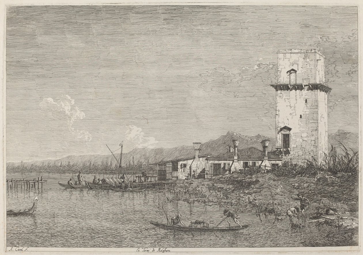 La Torre di Malghera de Canaletto
