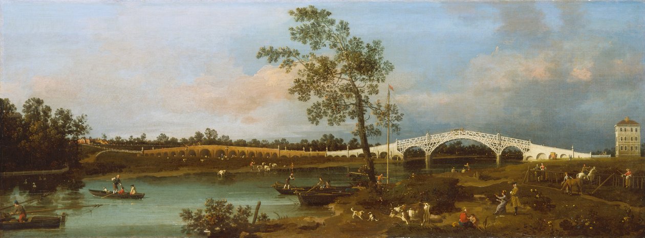 Ponte de Old Walton de Canaletto