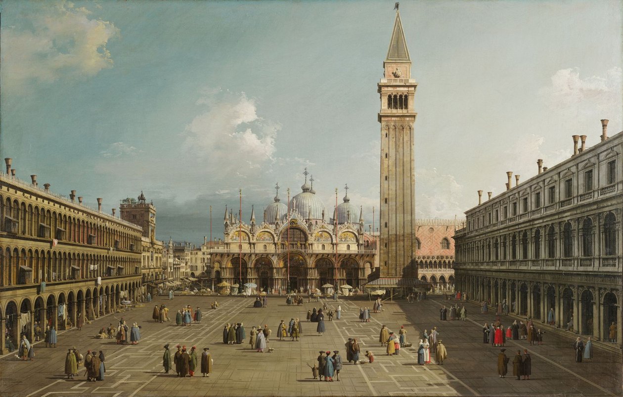 Praça de São Marcos de Canaletto