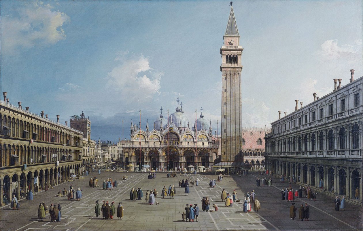 Praça de São Marcos de Canaletto