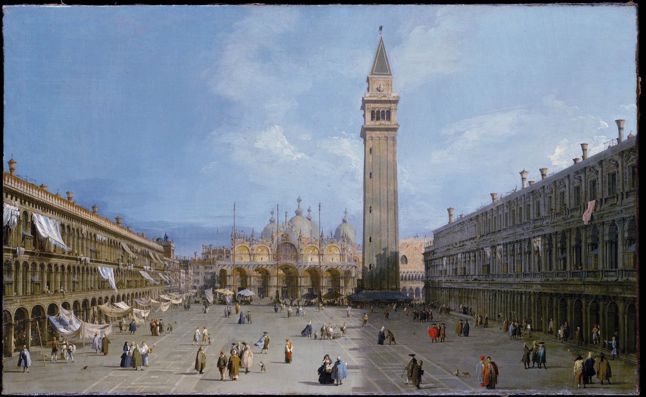 Praça de São Marcos de Canaletto