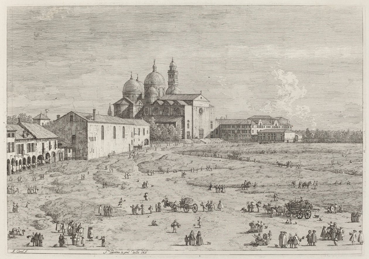 S. Giustina na pra della Vale de Canaletto