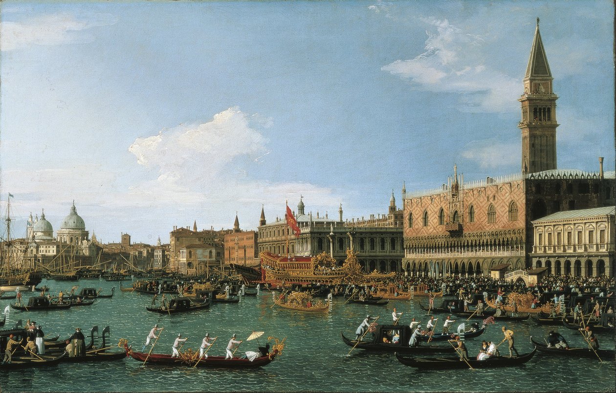 O Bucintoro de Canaletto