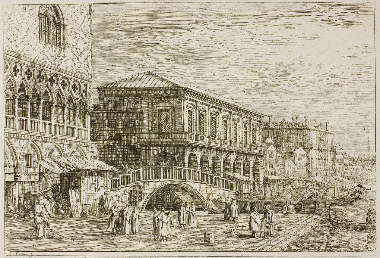 A Prisão, de Vedute de Canaletto