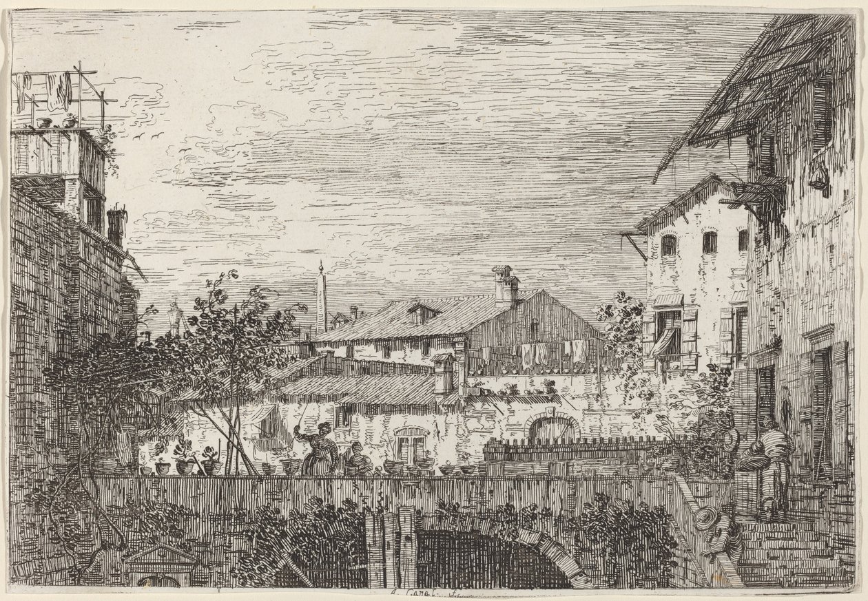 O terraço de Canaletto