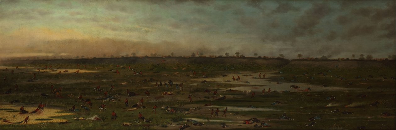 Depois da Batalha de Curupayti de Candido Lopez