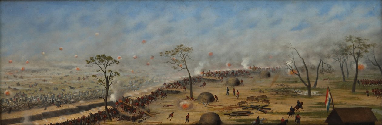 Trincheira de Curupayti de Candido Lopez