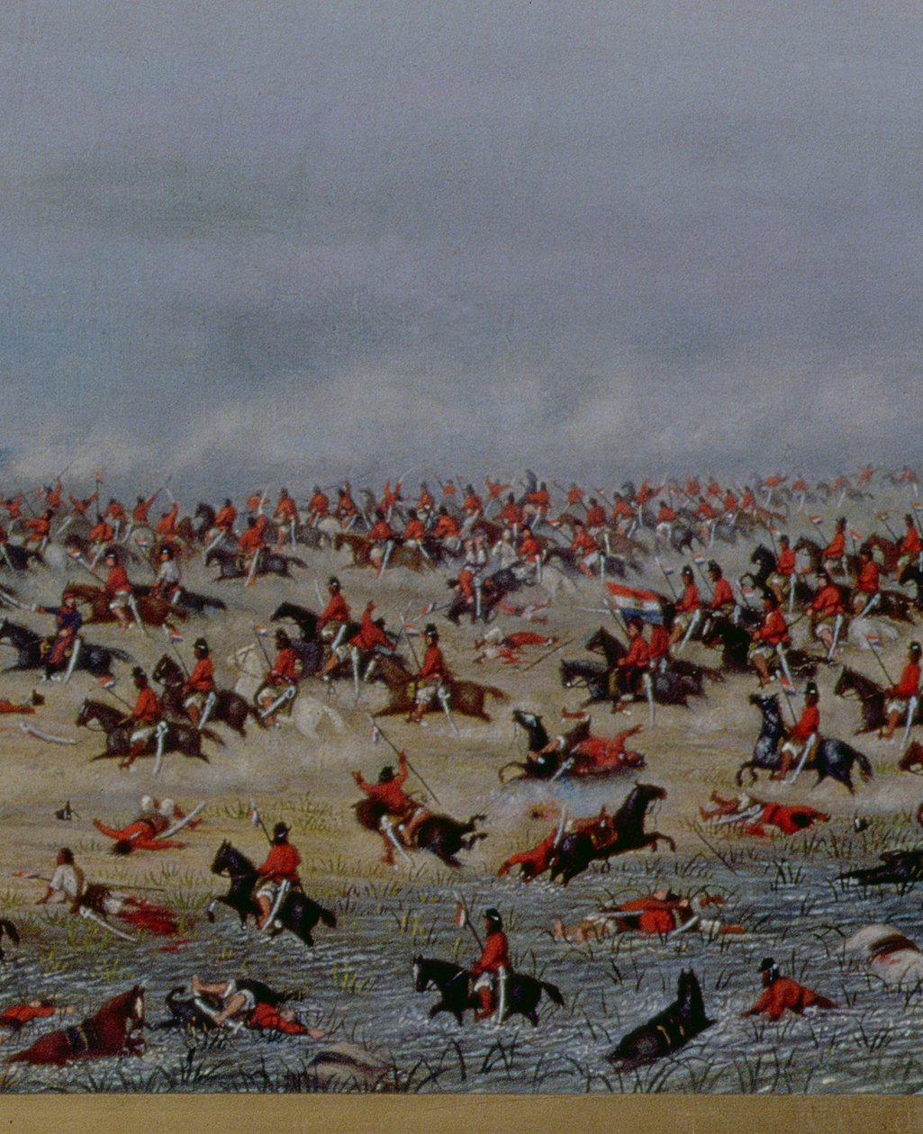 Batalha de Tuyuti, das pinturas que retratam a Guerra da Tríplice Aliança de Candido Lopez