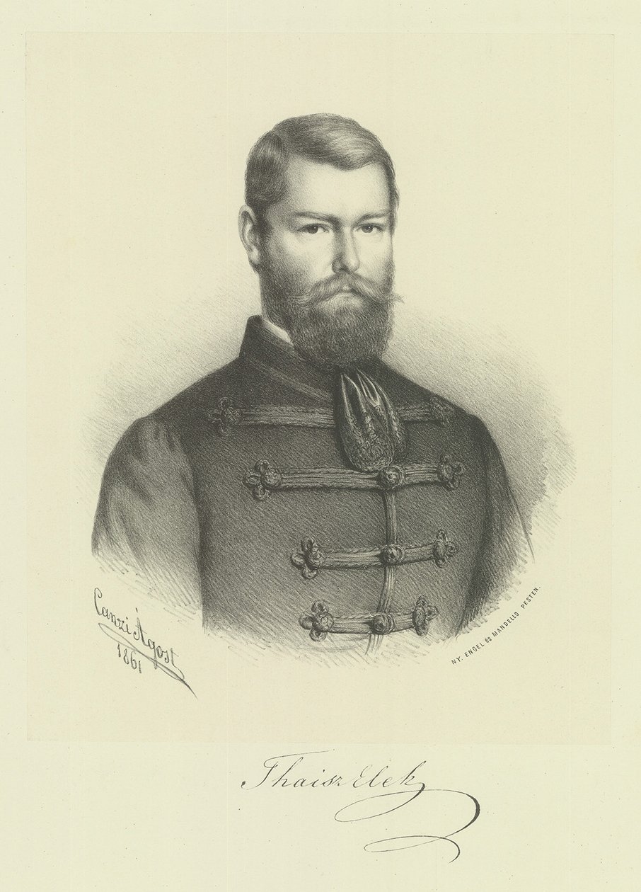Retrato de Elek Thais de Canzi Ágost Elek