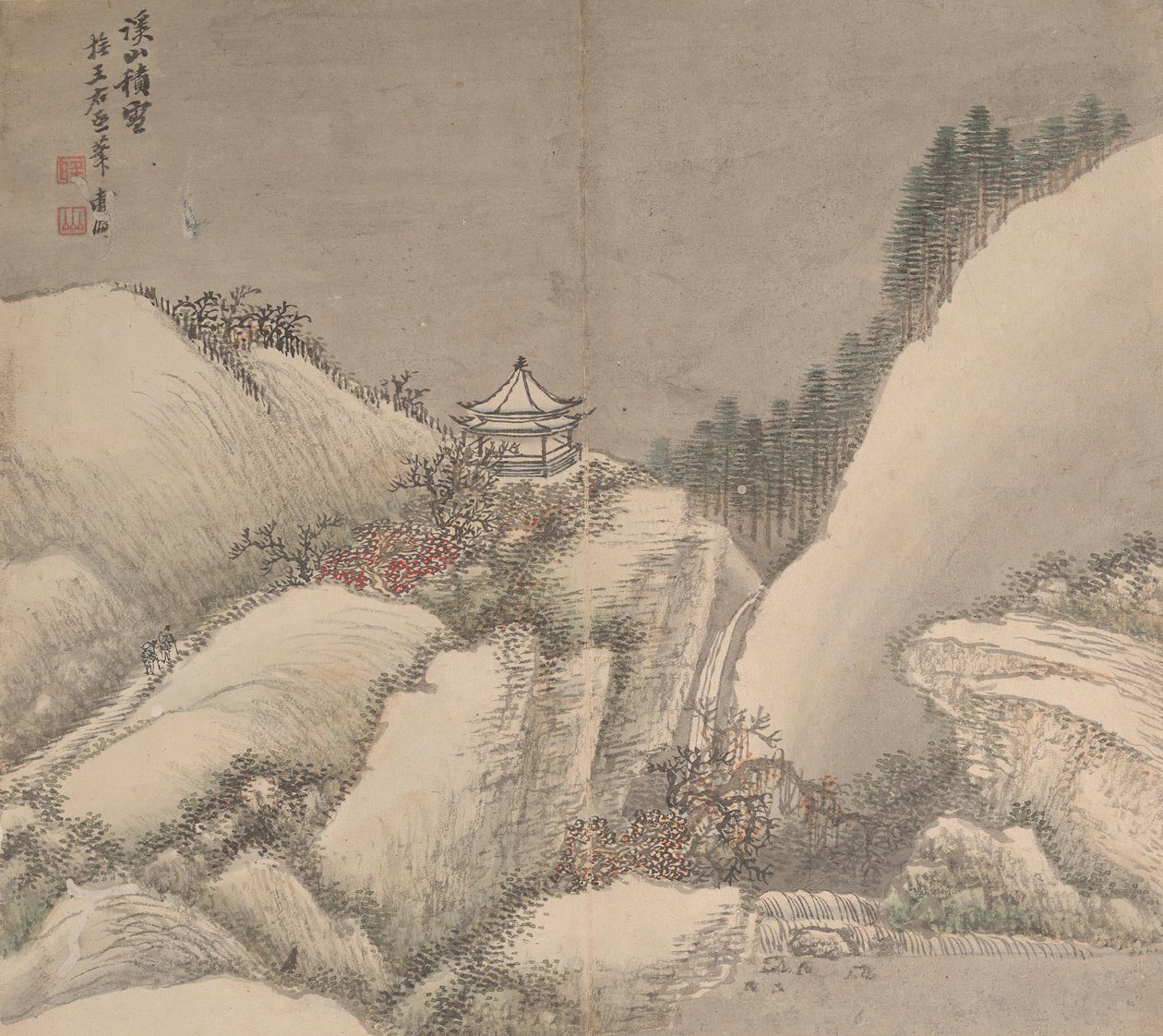Paisagens nos Estilos de Vários Artistas. de Cao Jian